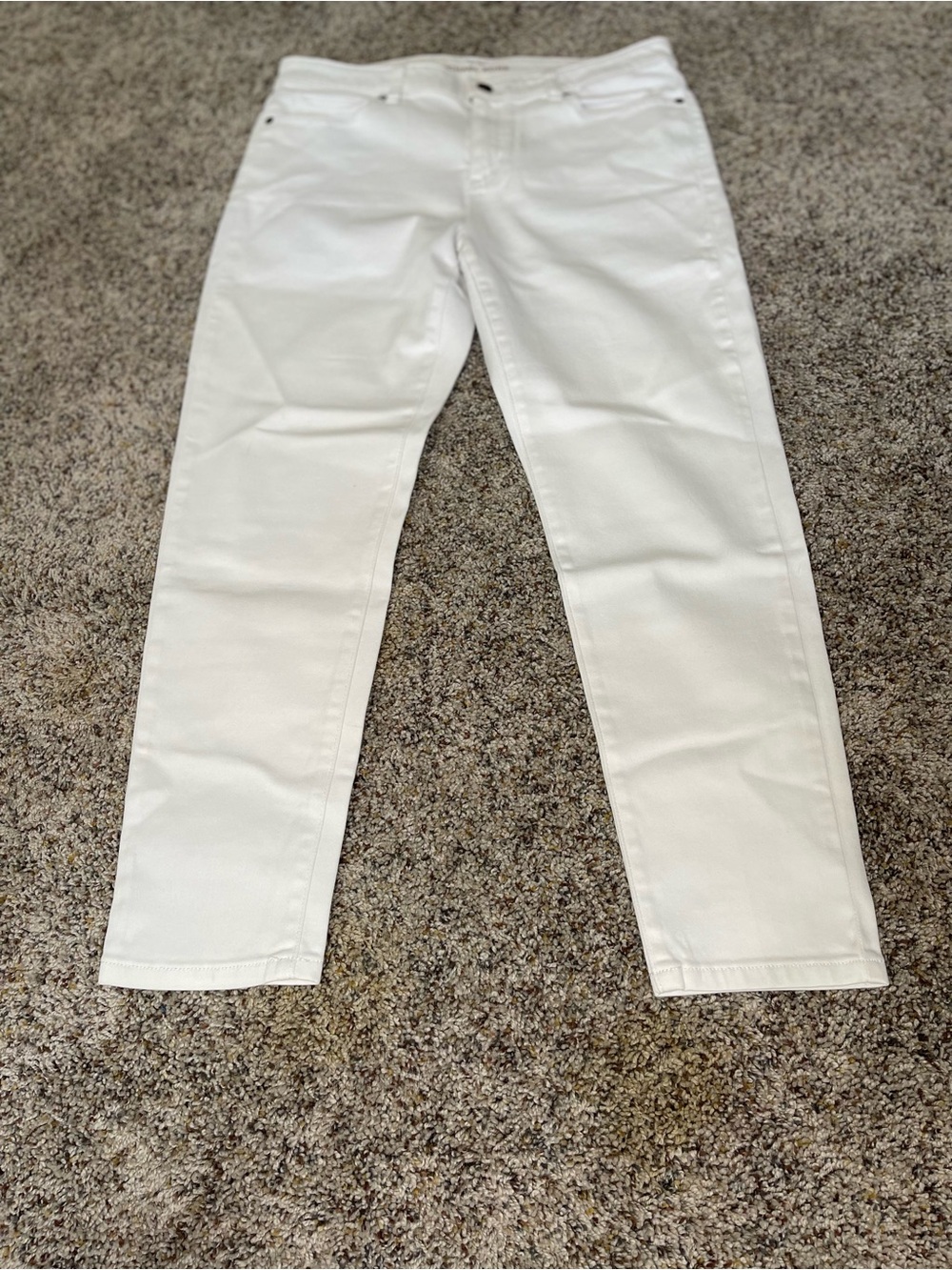 Michael Kors  White Slim Ankle Jeans EUC size 10